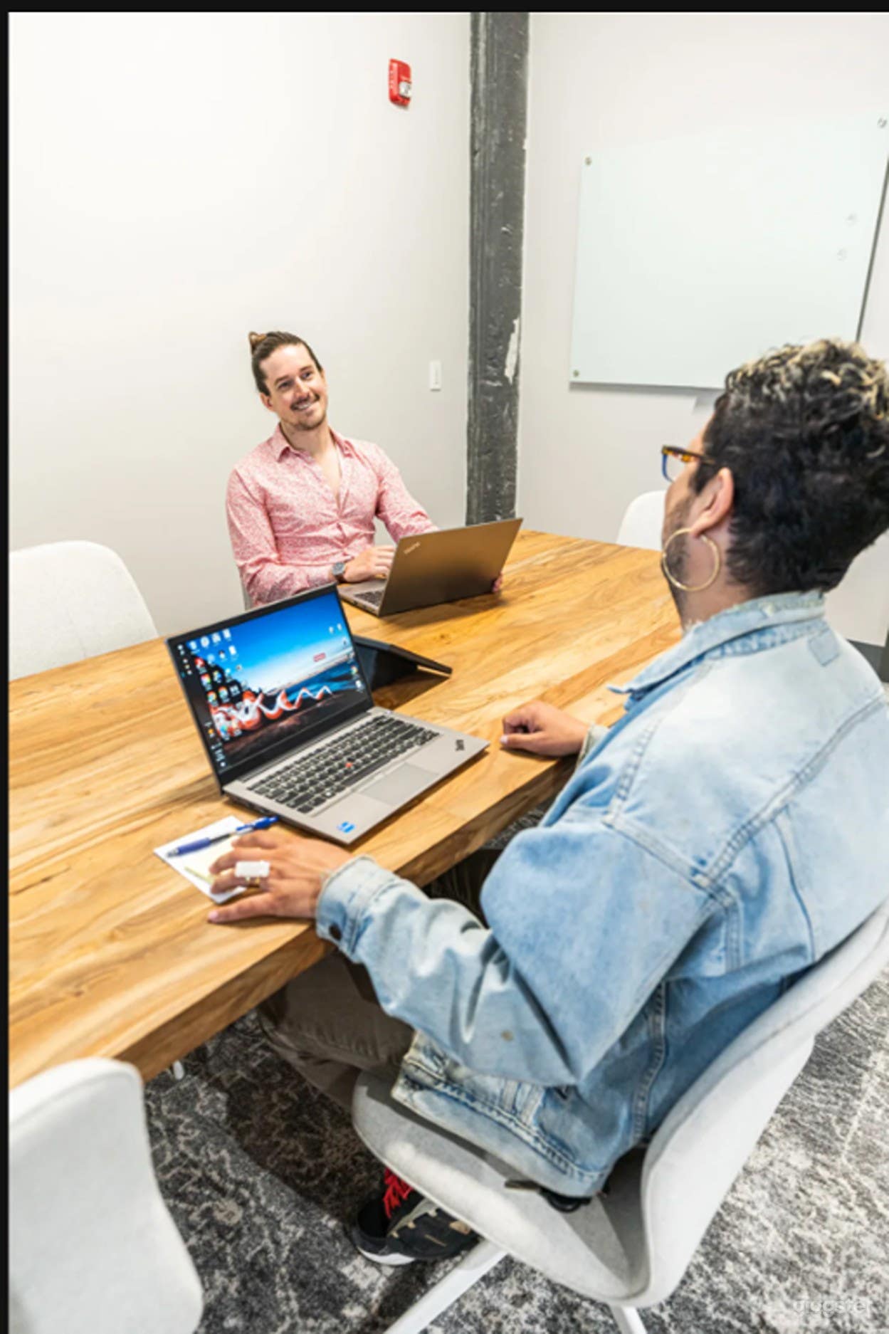 Zoom Enabled Meeting Room in Industrial Building Photo 3