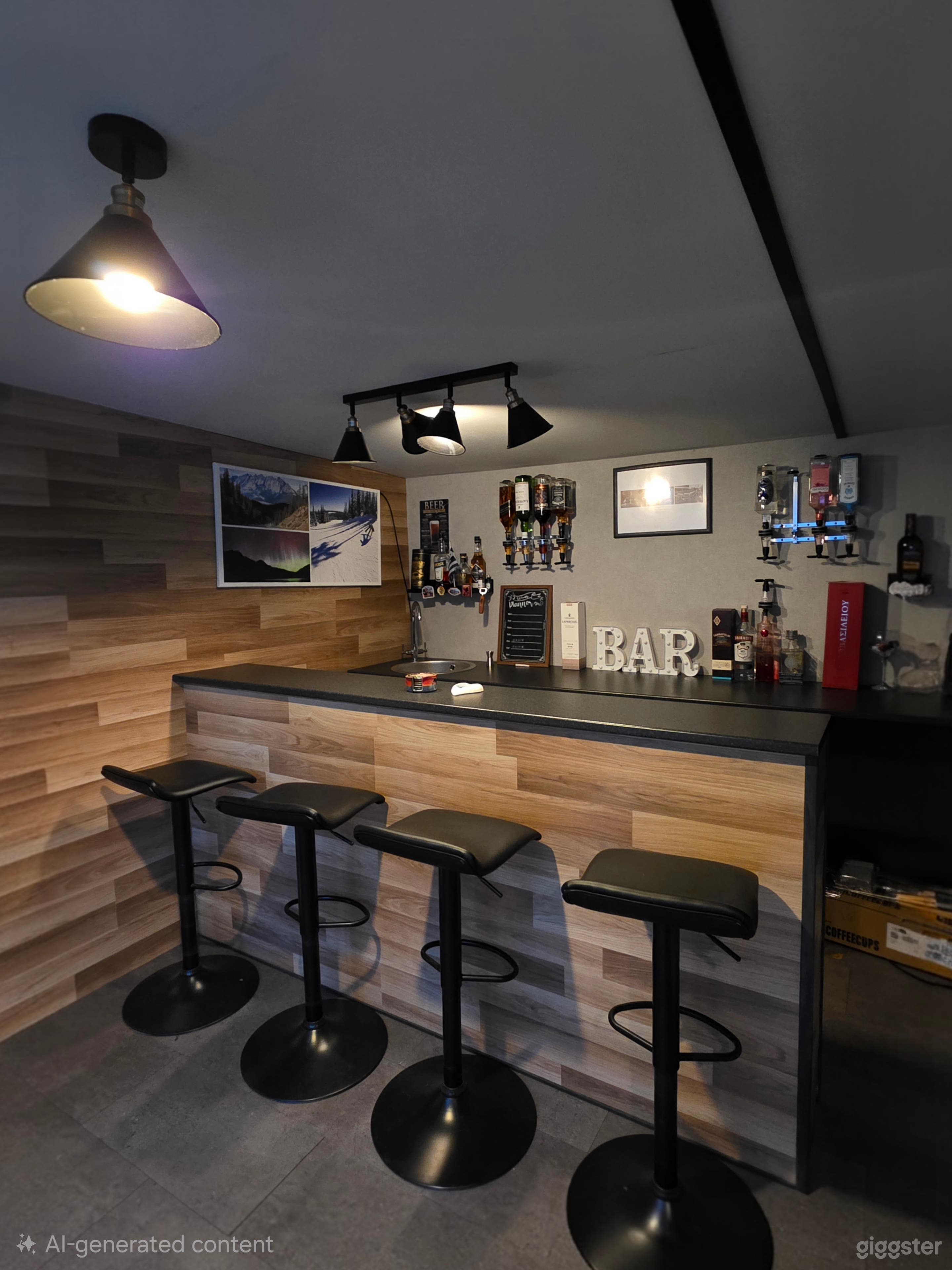 Modern London House with bar and large garden Photo 1