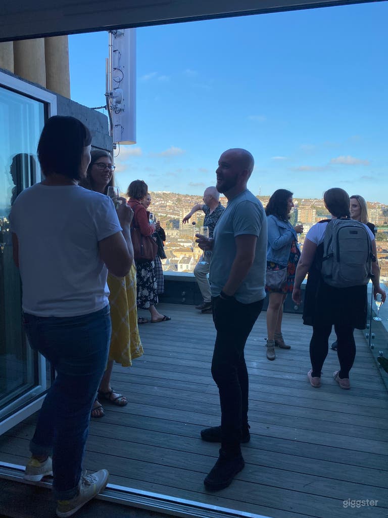  Roof Terrace and Bar for Informal Gatherings 