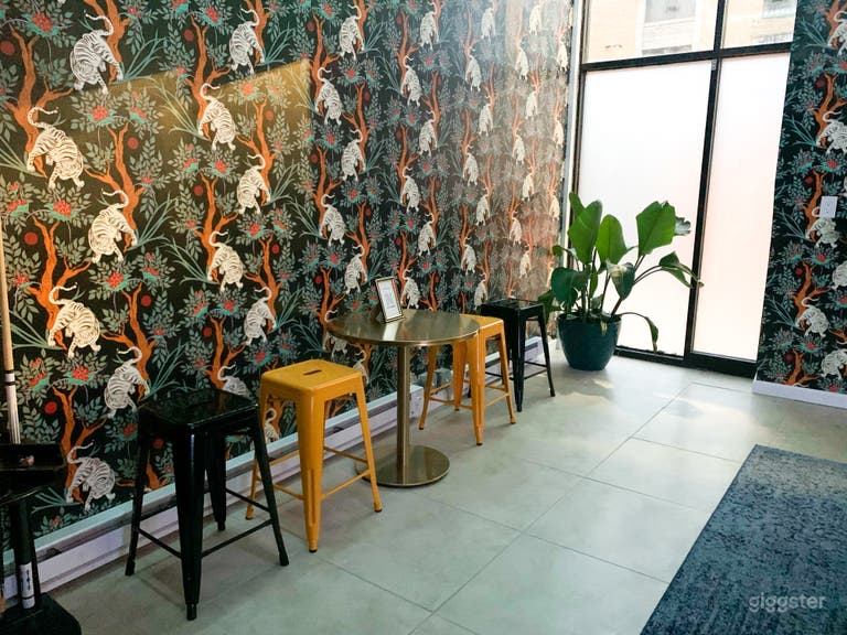  Luxe Game Room/Lounge with lots of natural light. 