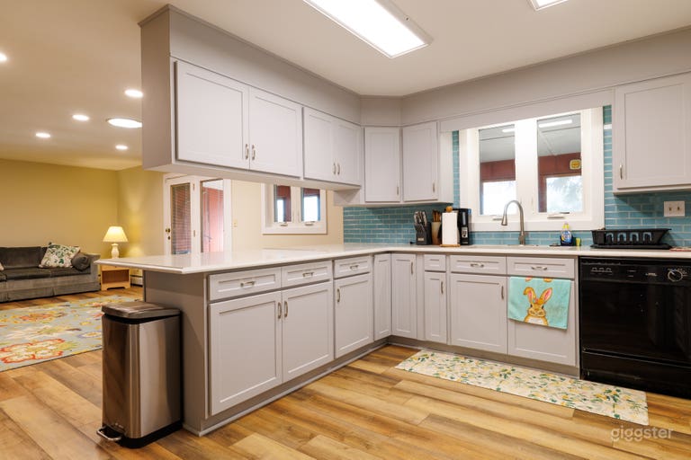  Charming Ranch Style Home with Stone Fireplace & Large Patio 