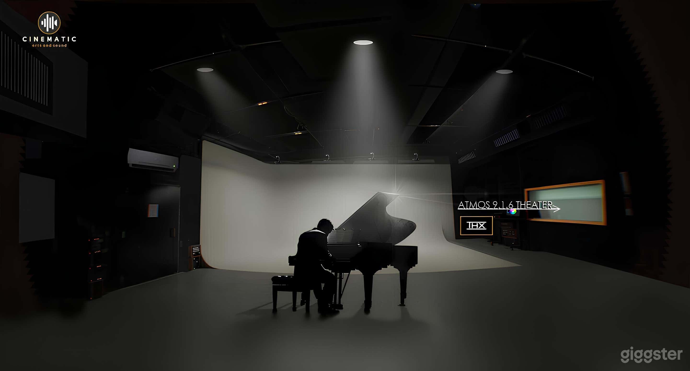 Sound Stage - West View
White Cyc 

30' x 27' x 14'