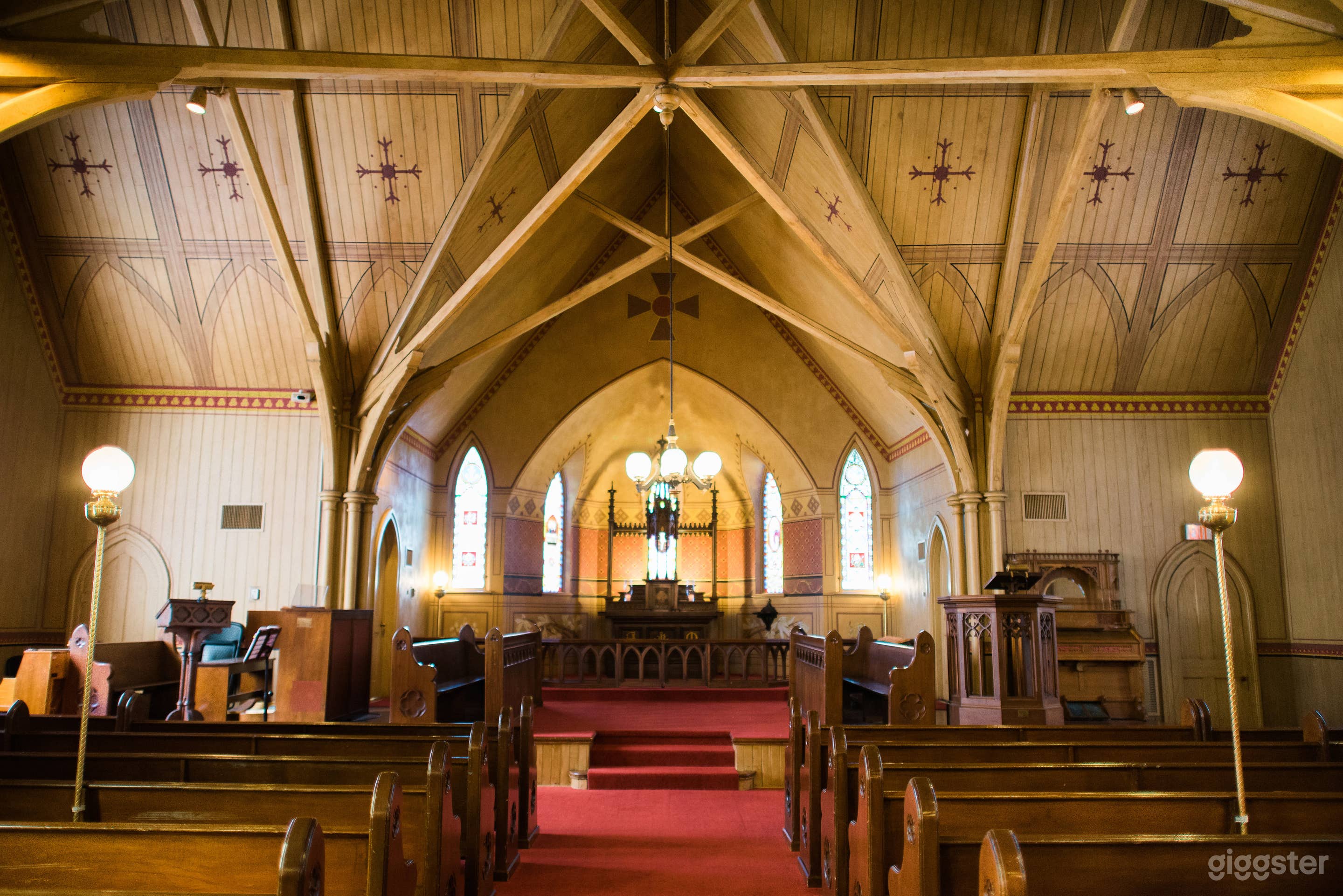 Inside Century Memorial Chapel