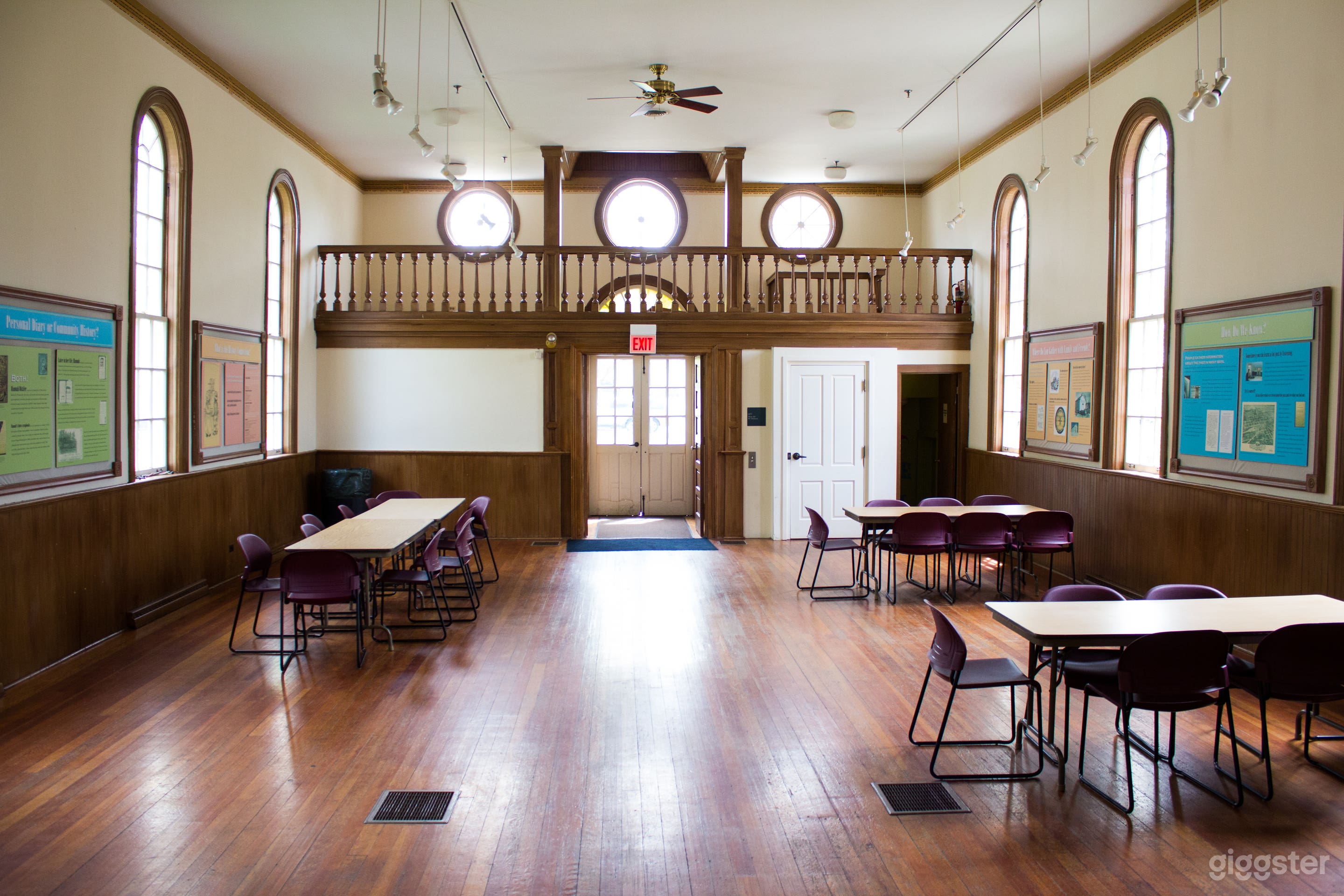 Inside the Meeting House