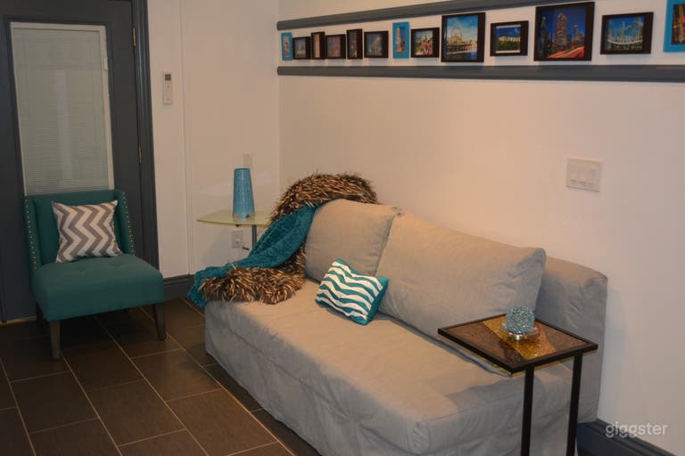  Queen size sofa bed in living room  