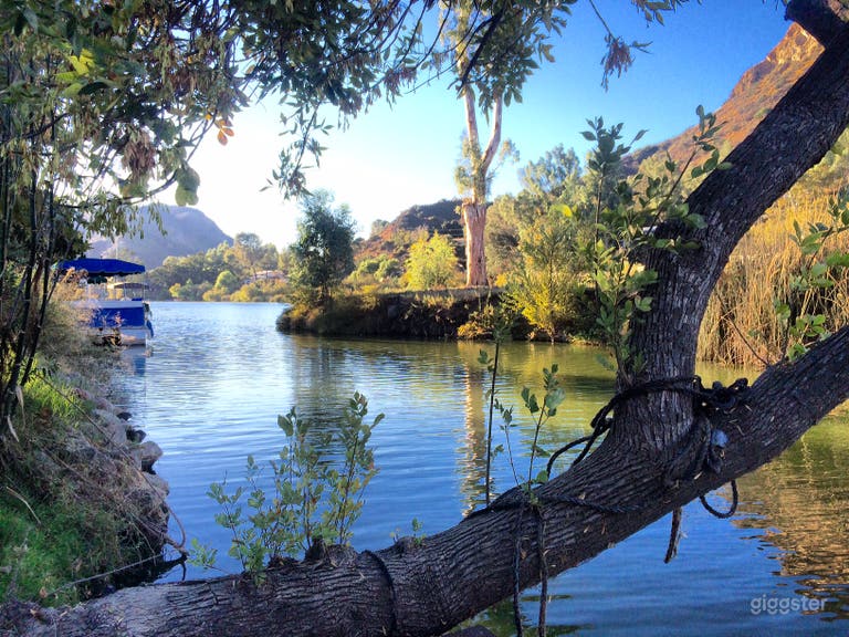  View from our private dock. 