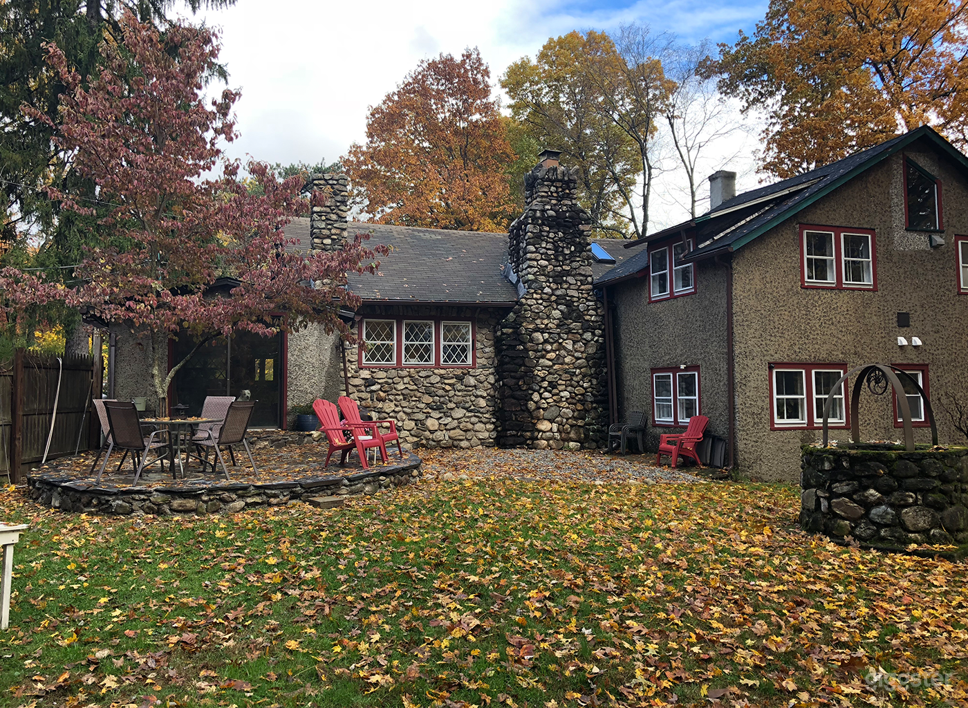 View of house from the backyard.
