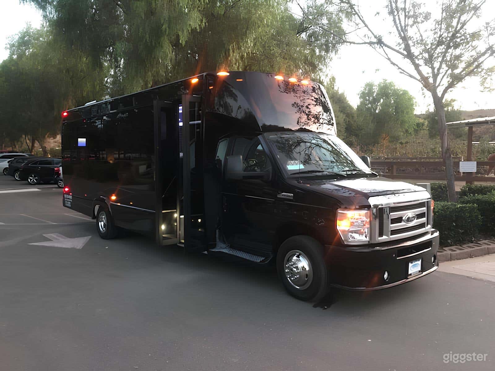 Tiffany Party Bus rentals in OC and LA with Want Limo.