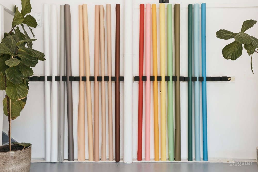 Colours paper rolls and equipment hire