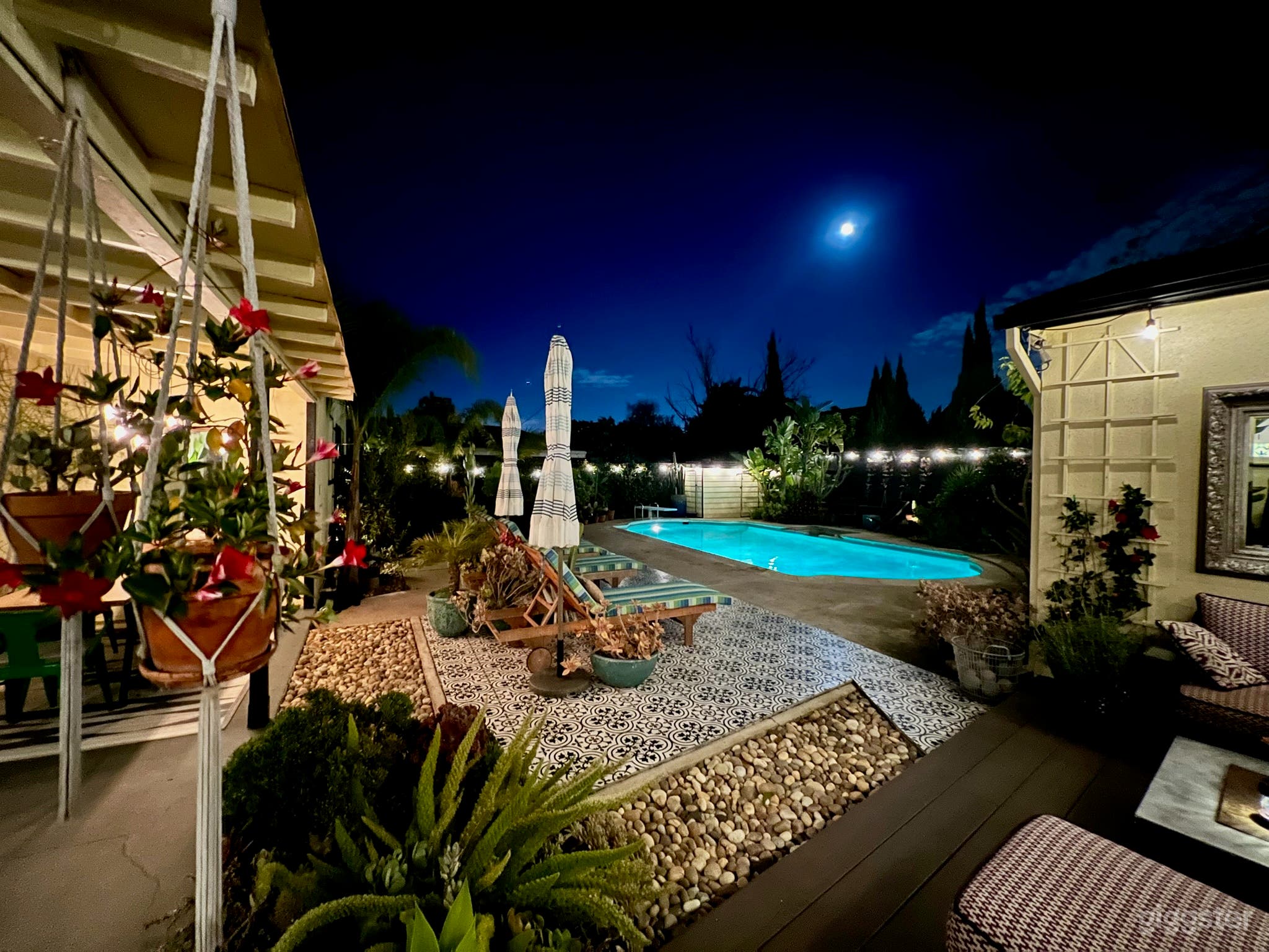 Sun-Drenched Mid-Century Boho Home with Pool & Hot Tub Photo 1