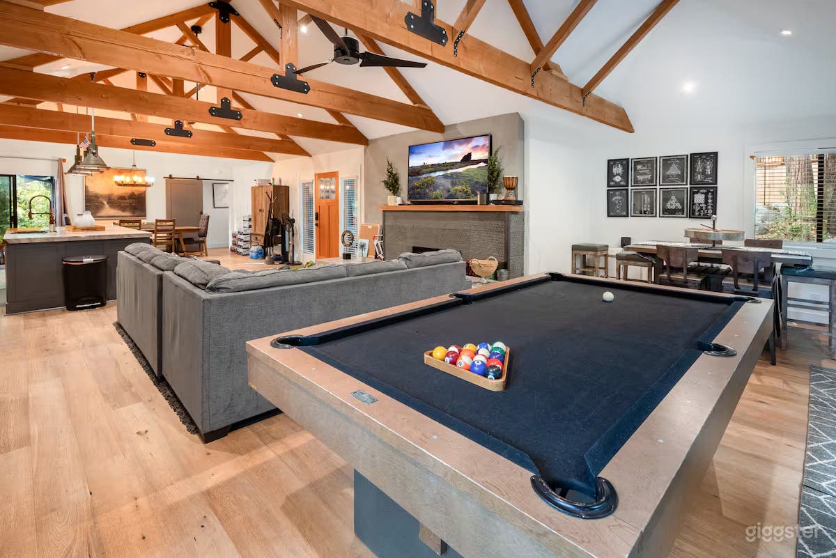Luxury Mountain Estate: Rustic Wood, Spa & Creek Access Photo 1