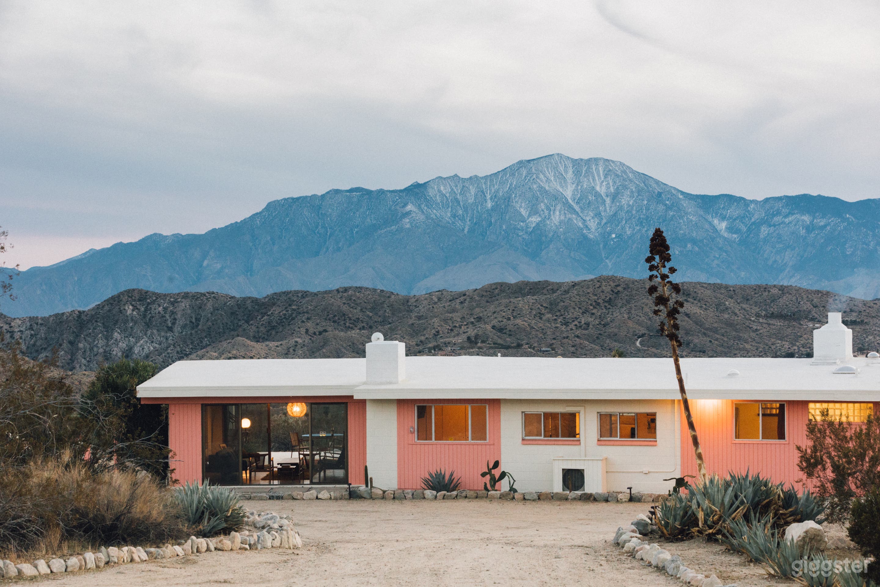 North side of property, Mt. San Jacinto in the background