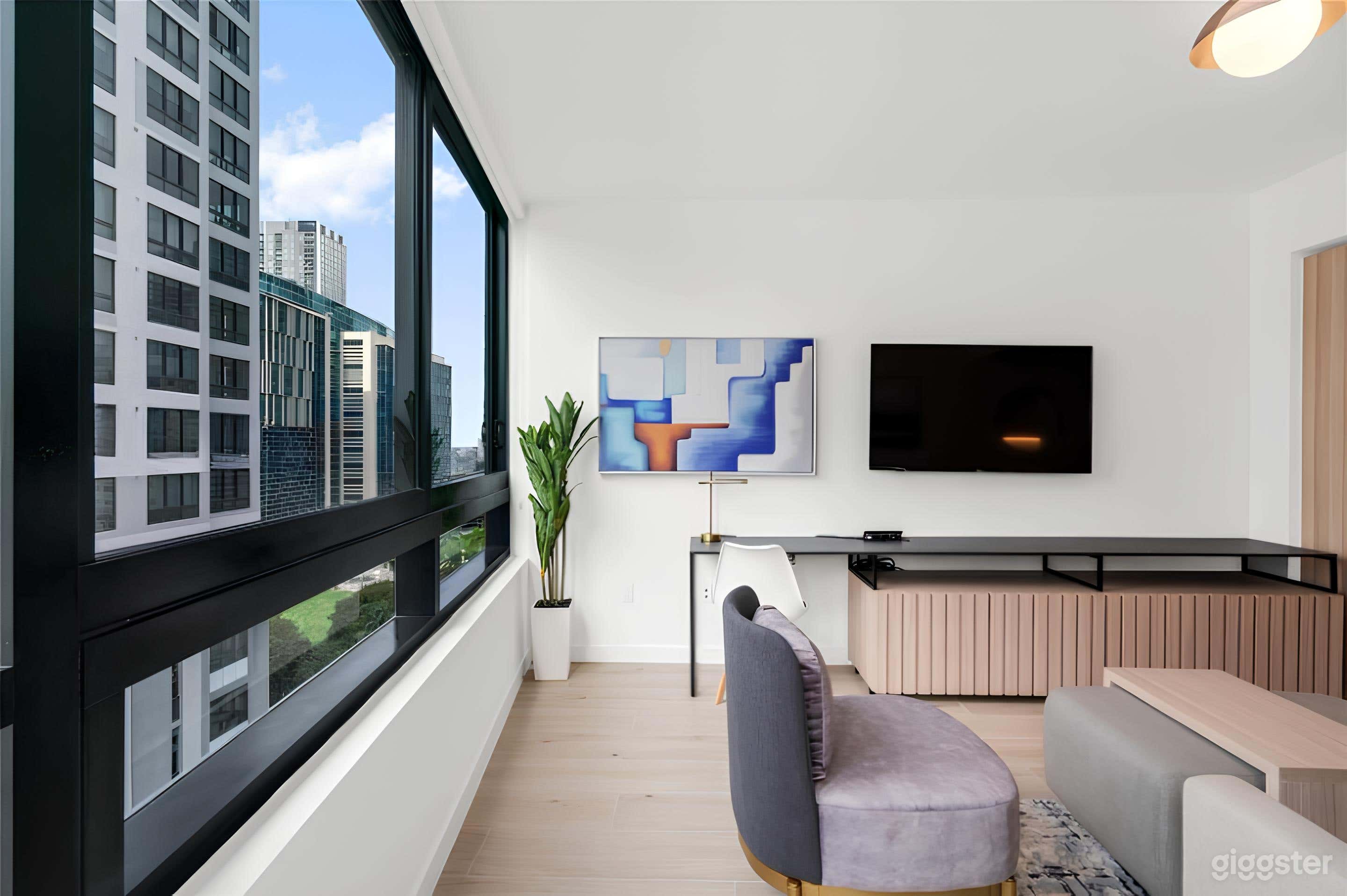 High Contrast Luxury Above the Waterfront Photo 1