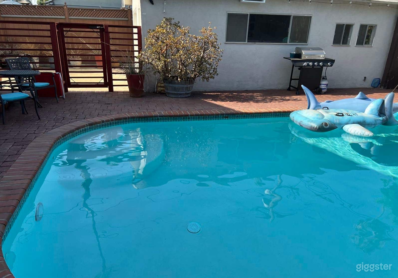 Pool in a Charming 1920s Mission Revival Bungalow Photo 3