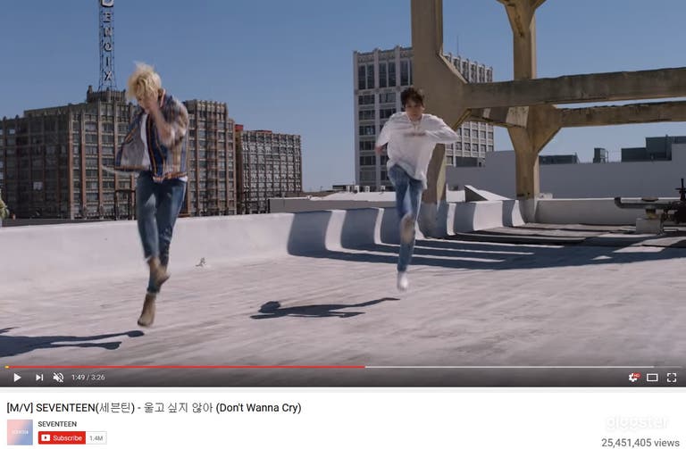  DTLA FASHION DISTRICT, ROOFTOP, WHITE SETTING 