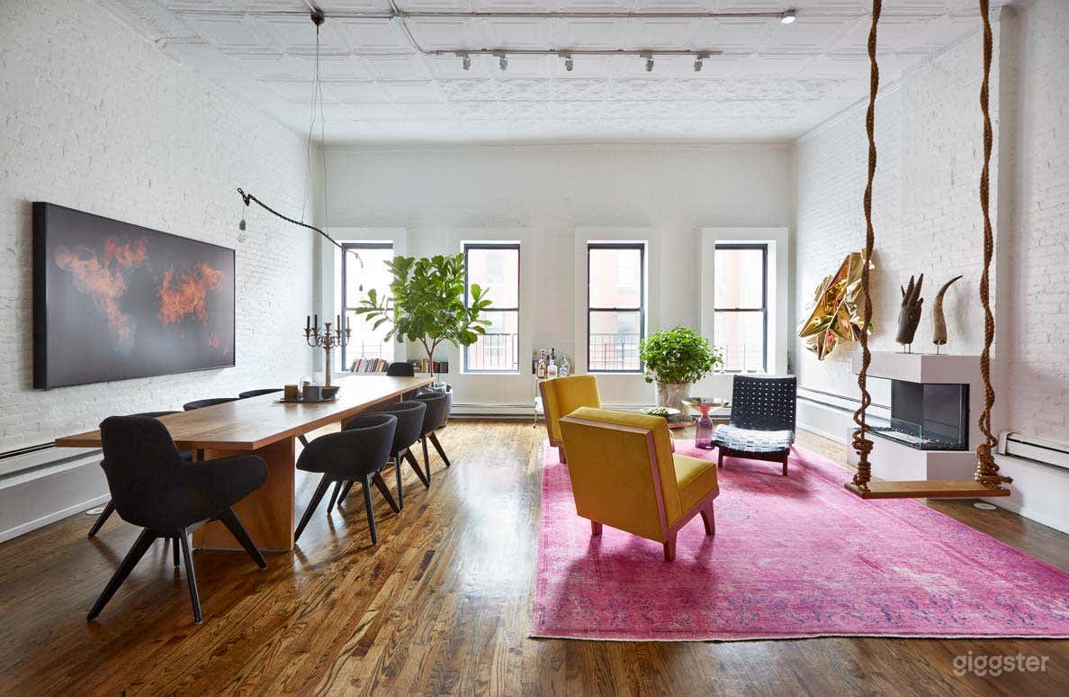 3800 sqft Colorful Penthouse Duplex in Tribeca Photo 1