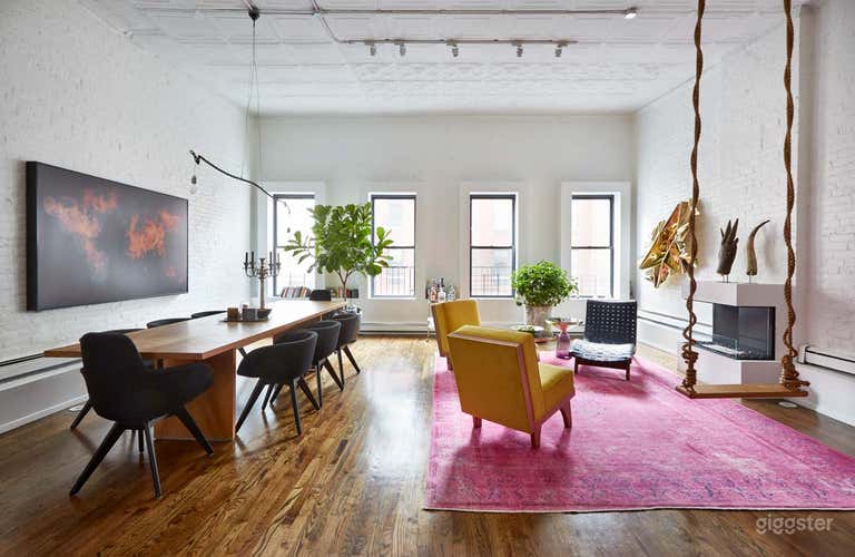  Dúplex penthouse colorido de 3800 pies cuadrados en Tribeca 