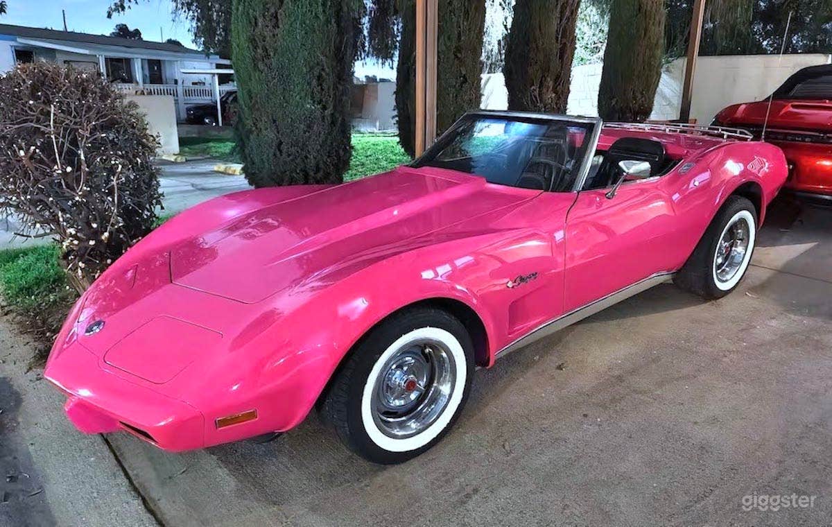 "Barbie Pink Corvette"  Photo 2