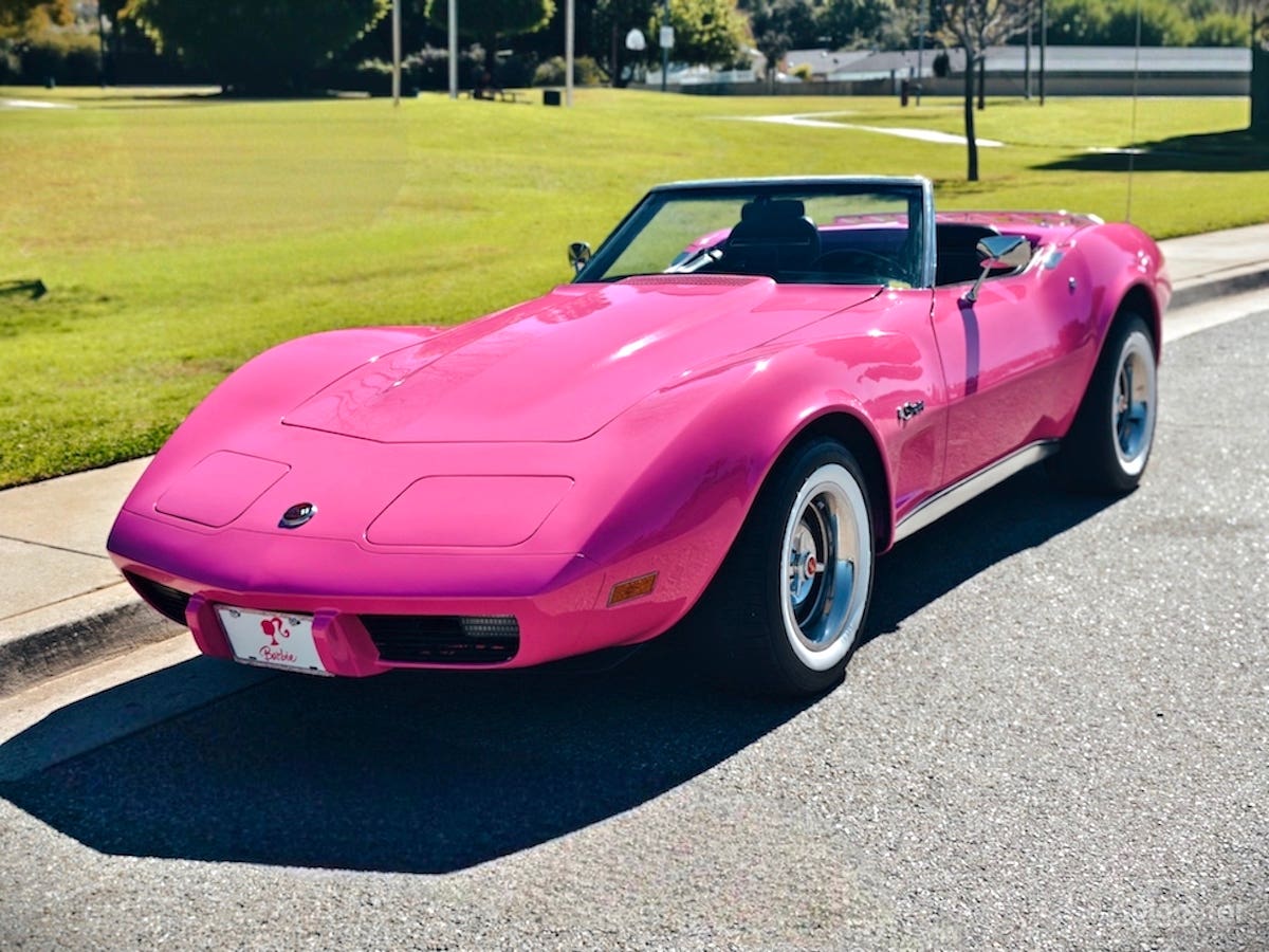 "Barbie Pink Corvette"  Photo 1