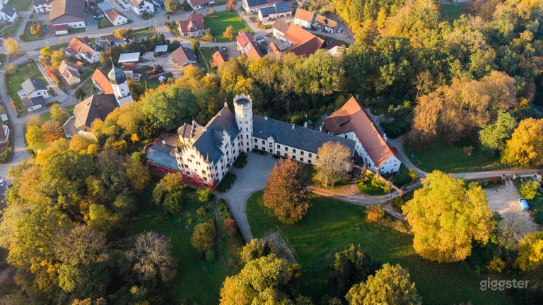  Historisches Bayerisches Schloss für Film, Foto & kreative 