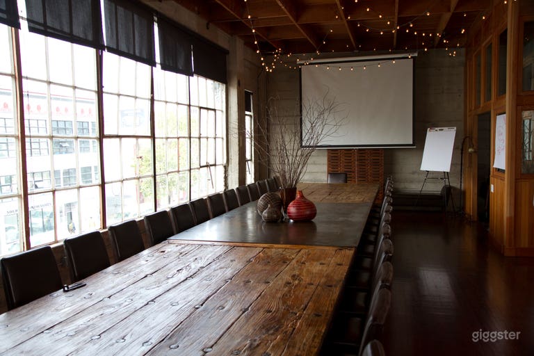  Our Gate Room here at TheBoxSF is perfect for a day meeting or off-site! We also host Dinners, Weddings and Tastings of all types! 