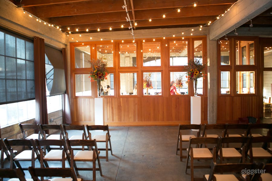 Our main 3rd Floor Room set for a Conference here at TheBoxSF