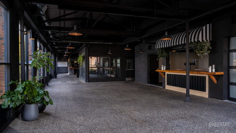  Full venue view from The Main Salon to slate. Lounge 