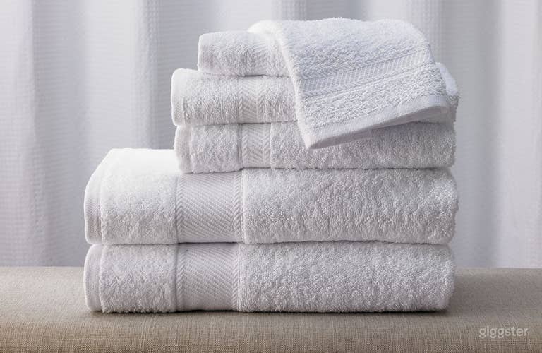  Complementary Towel service for weekly and monthly studio rentals. 