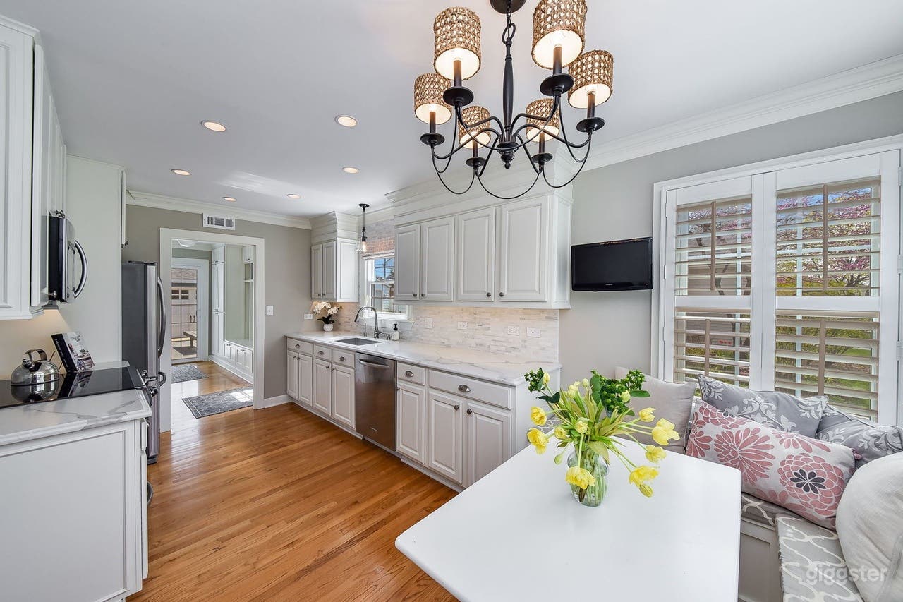 Clean, modern, simple kitchen