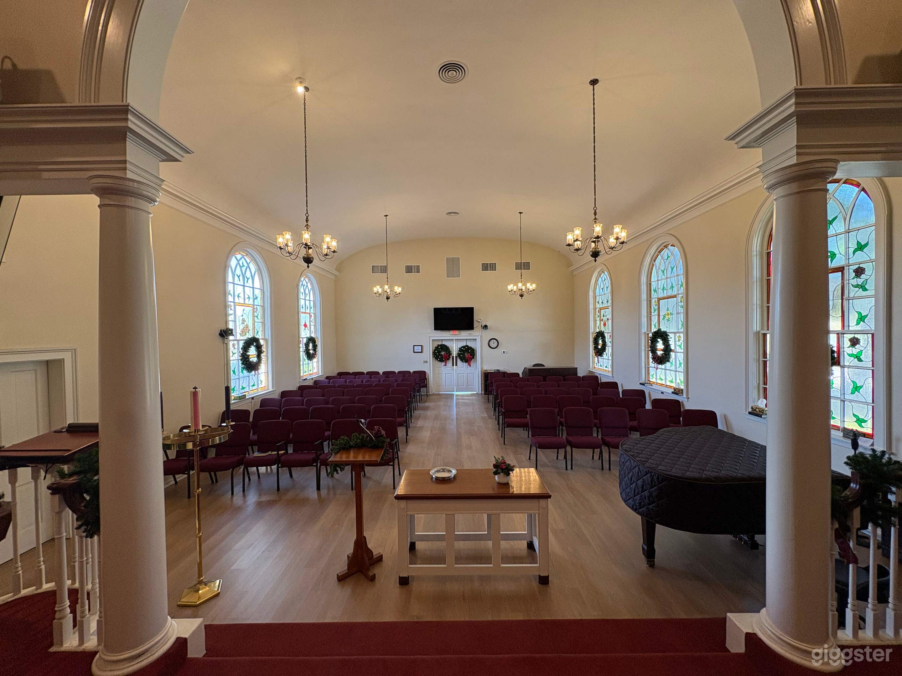 Charming Church with Sanctuary, Stage, Classrooms & Garden Photo 3