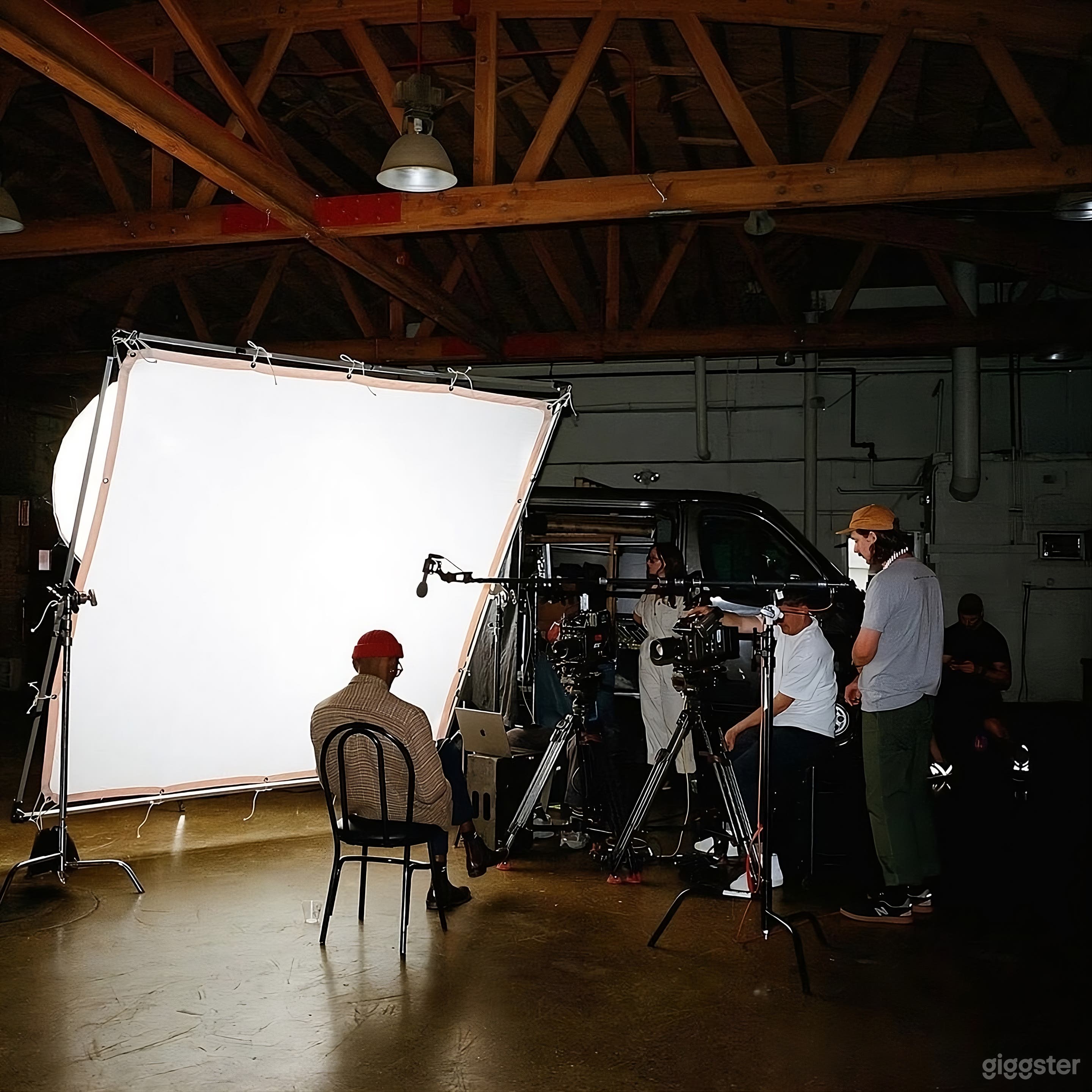 Large, Open, Timber Bow truss Warehouse Space Photo 2