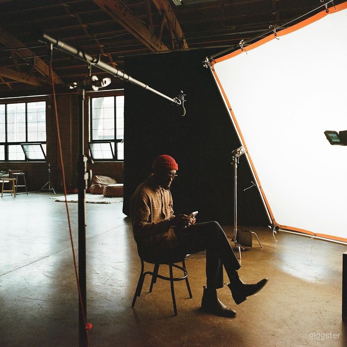 Large, Open, Timber Bow truss Warehouse Space Photo 2