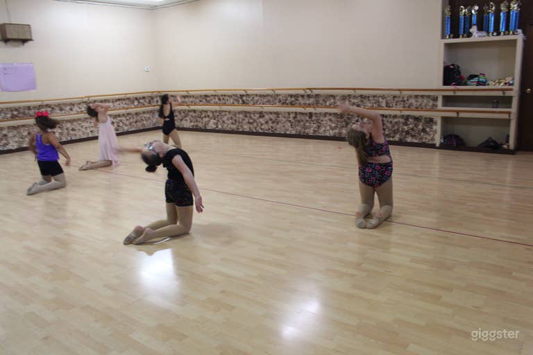  Centrally Located Dance Studio with Hardwood Floors 