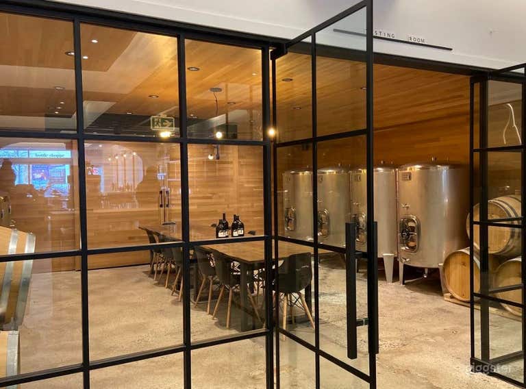  Private Tasting Room and Wine Cellar 