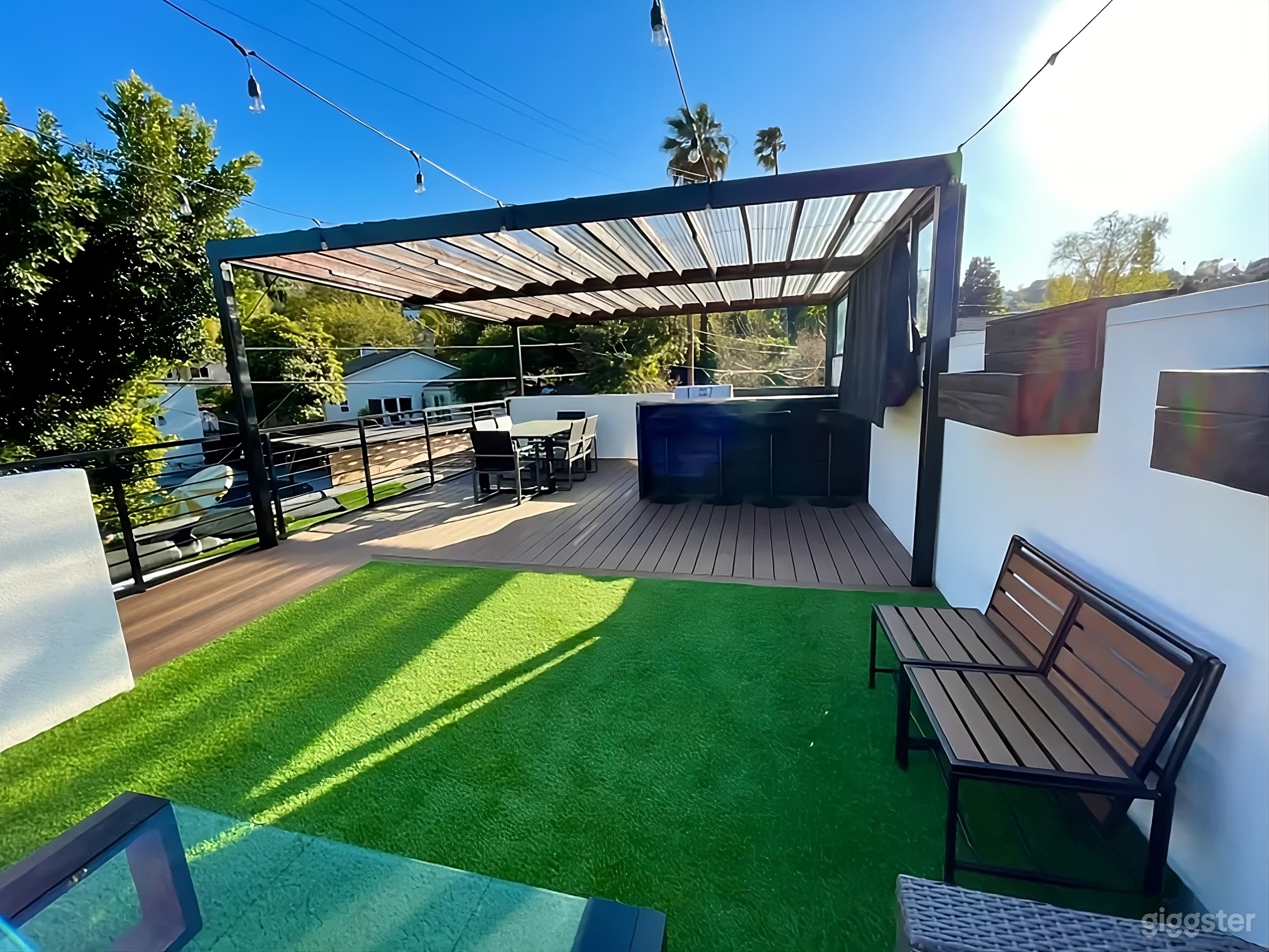 Backyard Oasis with Rooftop Photo 4