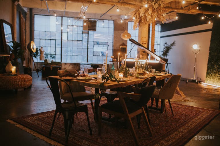  Dinner Party set up for 10 ppl  