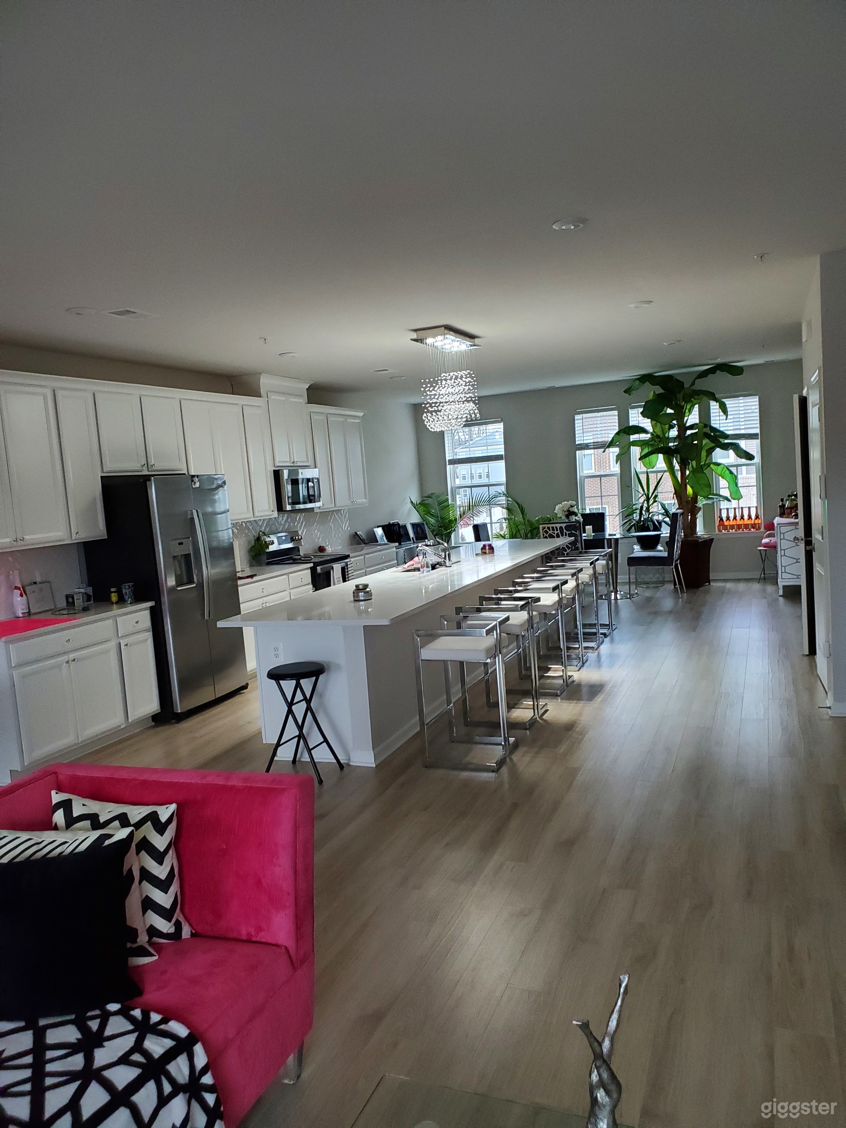 Kitchen and Dining area view