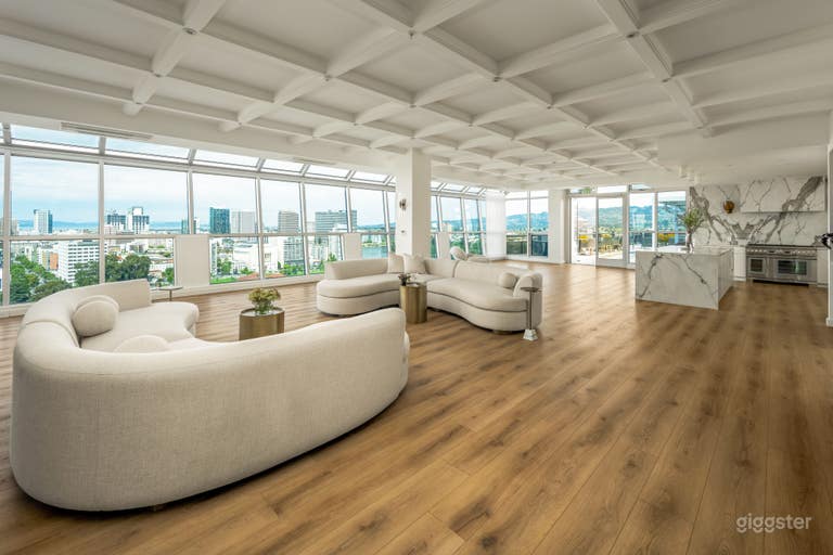  Attico Avvolto in Vetro & Terrazza sul Tetto sul Lago Merritt 