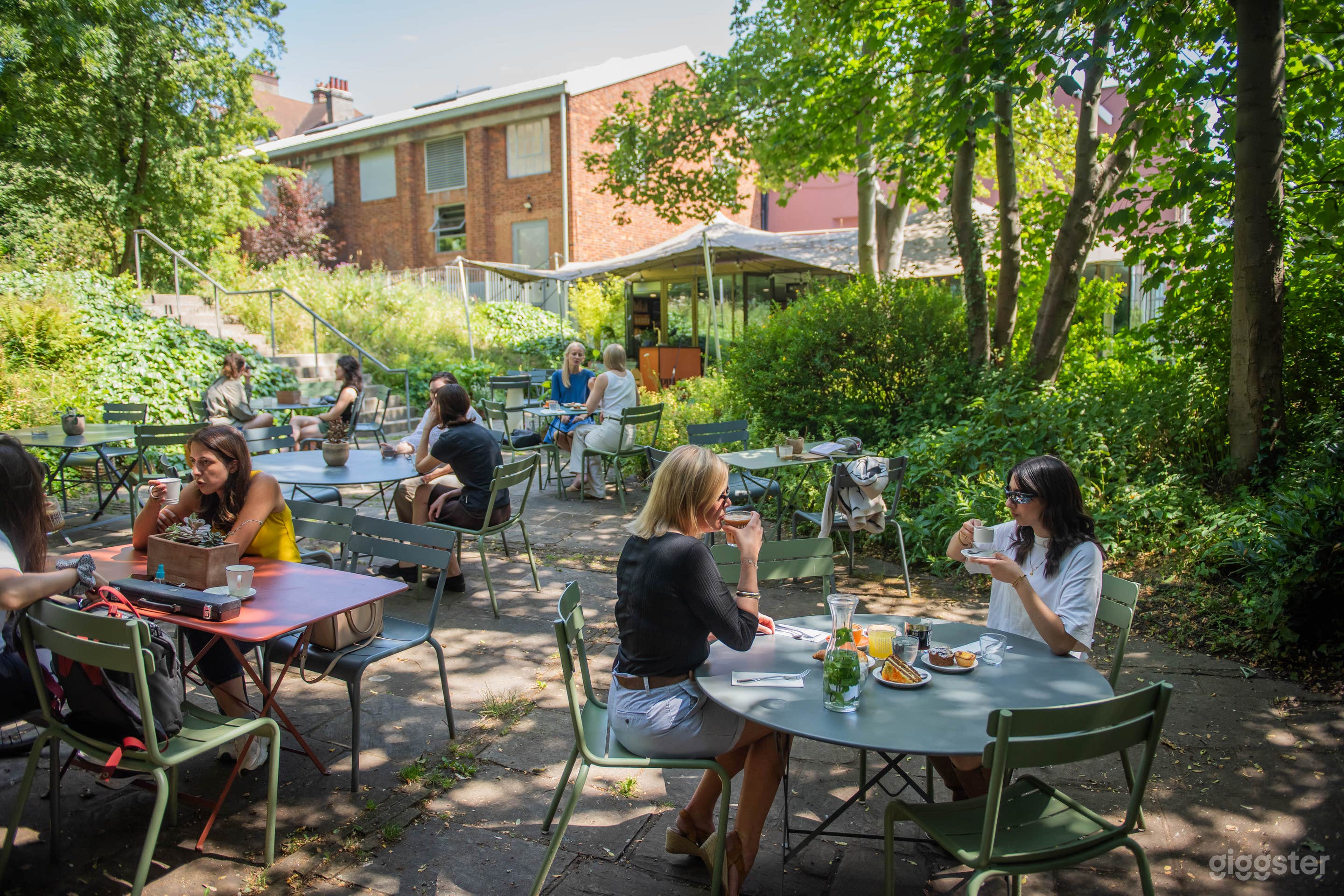 Sunny Secluded Garden at CAC