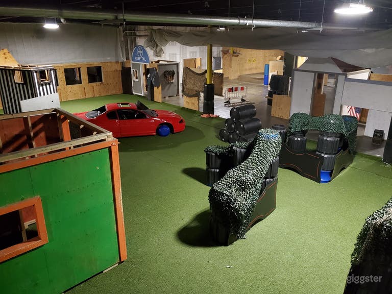  Airsoft/ Paintball Arena 