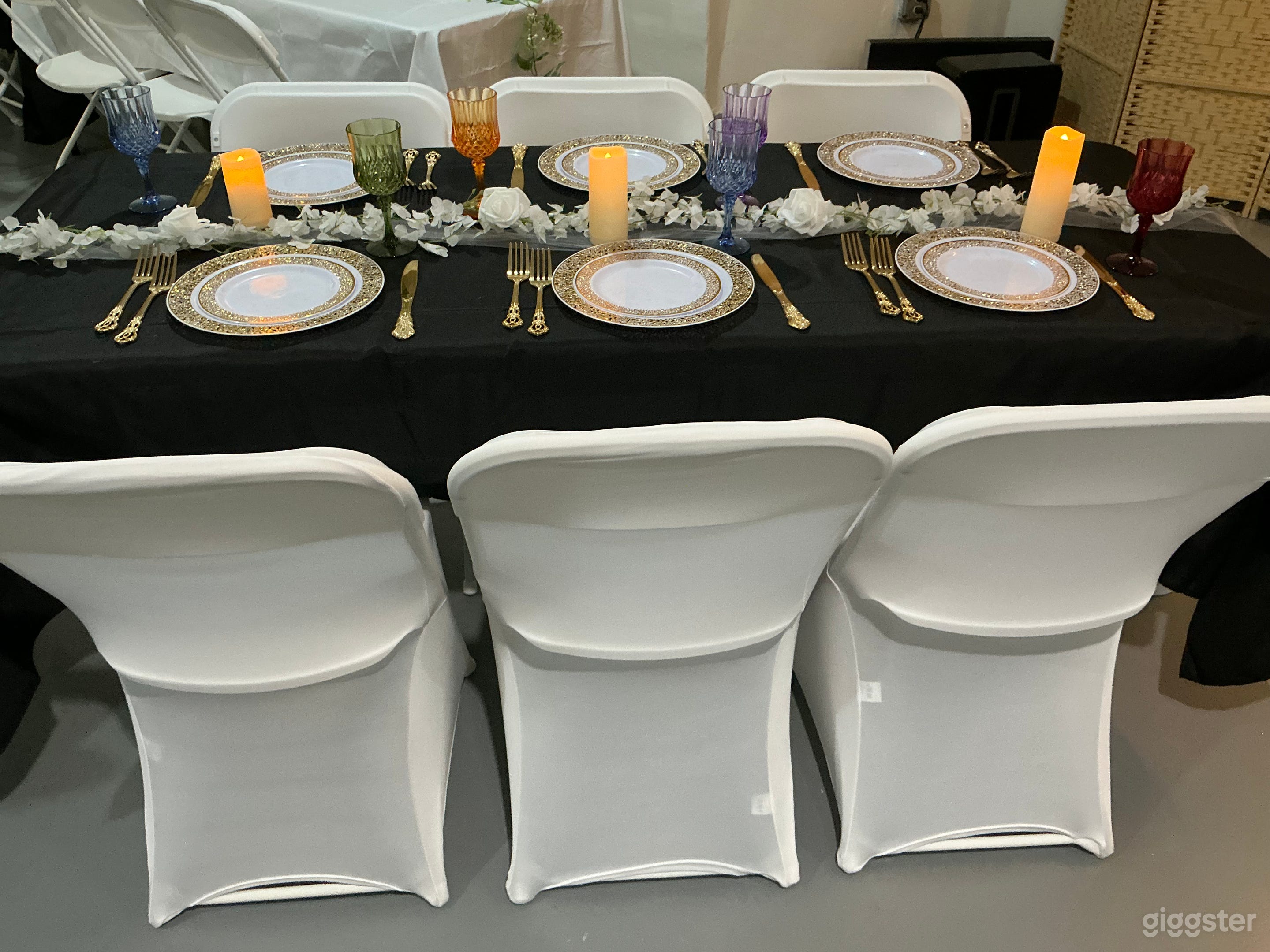 Private Fireside Lounge Event Space with Dining Photo 3
