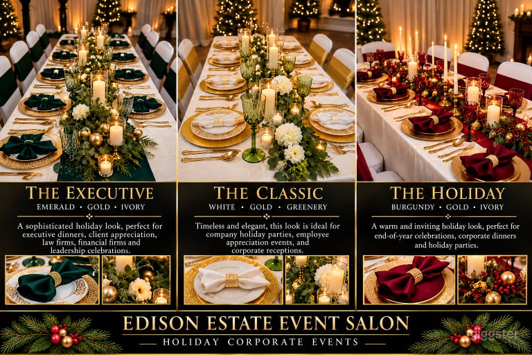  Elige uno de nuestros paquetes navideños disponibles para tu celebración privada. Las reservas están disponibles ahora 