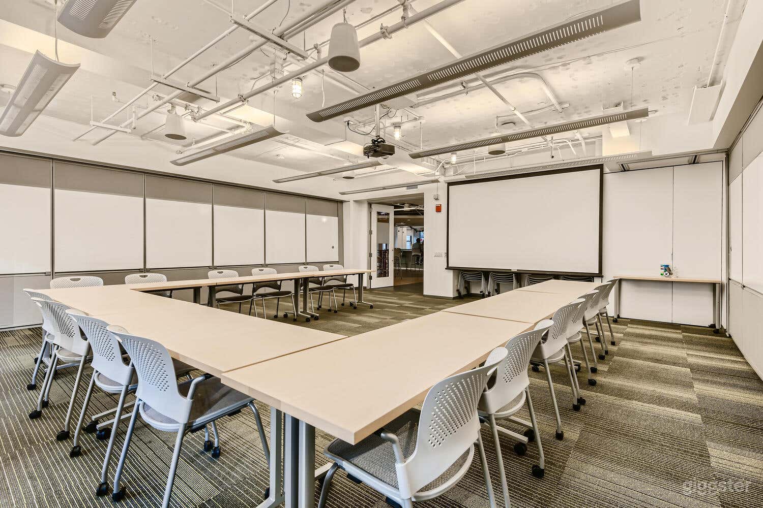 Conference Room C in U-Shape Style