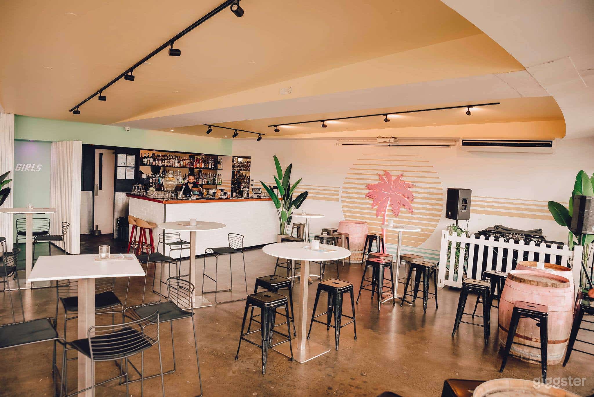 Second Level Function Space with Bar Area Photo 3