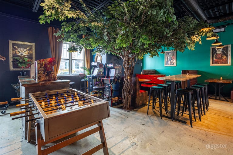  Playful Microbrewery with Games, Bar & Industrial Vibe 