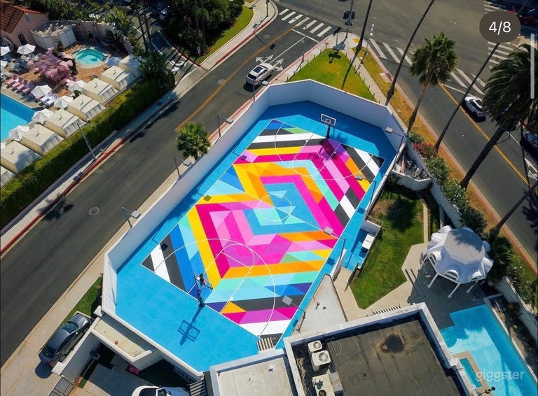  Campo da Basket di Beverly Hills 
