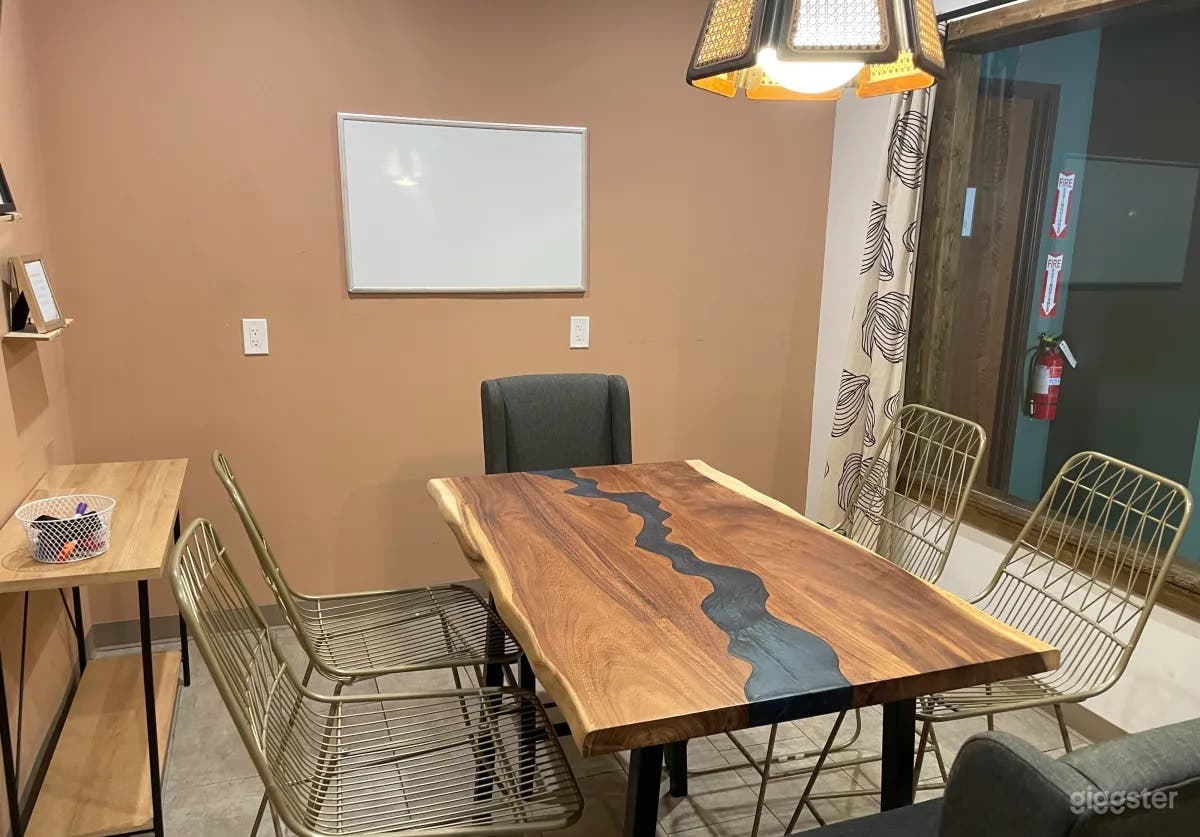 Meeting Room in a Nice Suburban Coffee Shop Photo 1