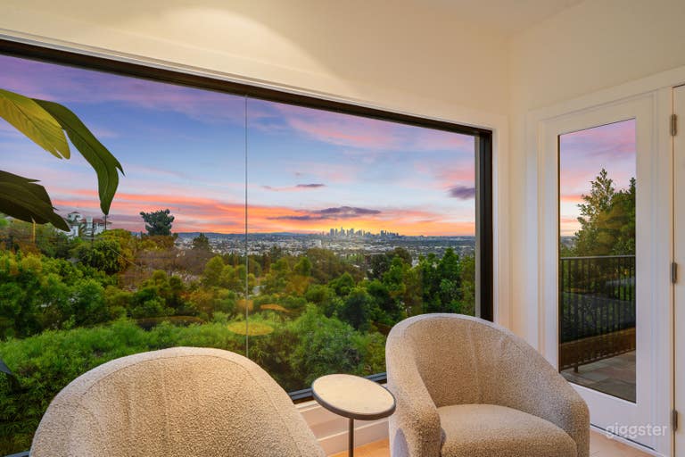  Luxury Sunset Plaza Mansion w/ Sweeping City Views 