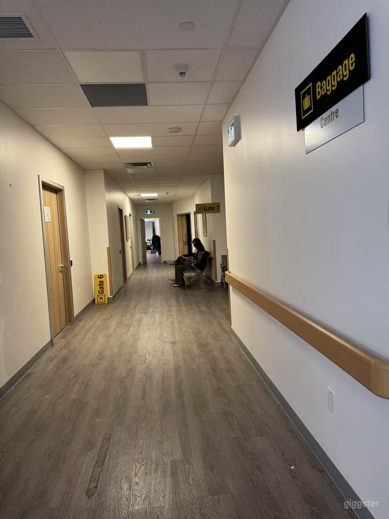  Medical / Health clinic (Hospital) and airport  