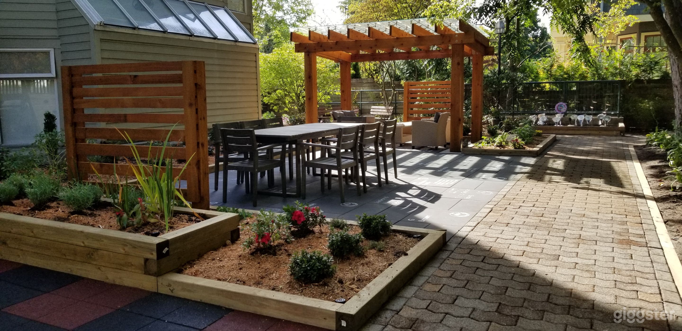 BBQ area